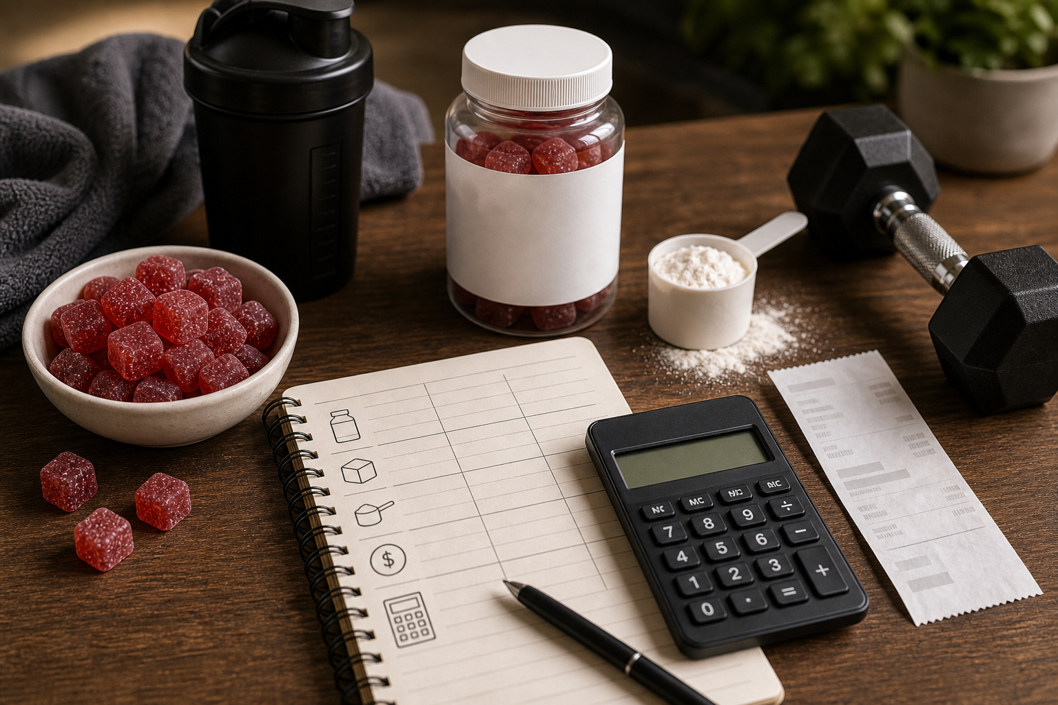 Creatine Gummies Cost per Gram: Buyer Calculator