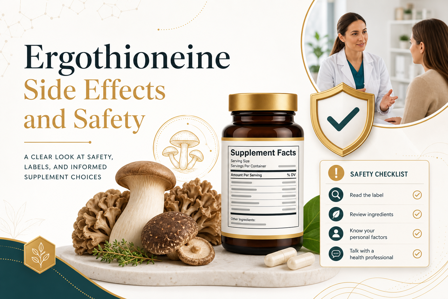 Is Ergothioneine Safe? What EGT Users Should Know