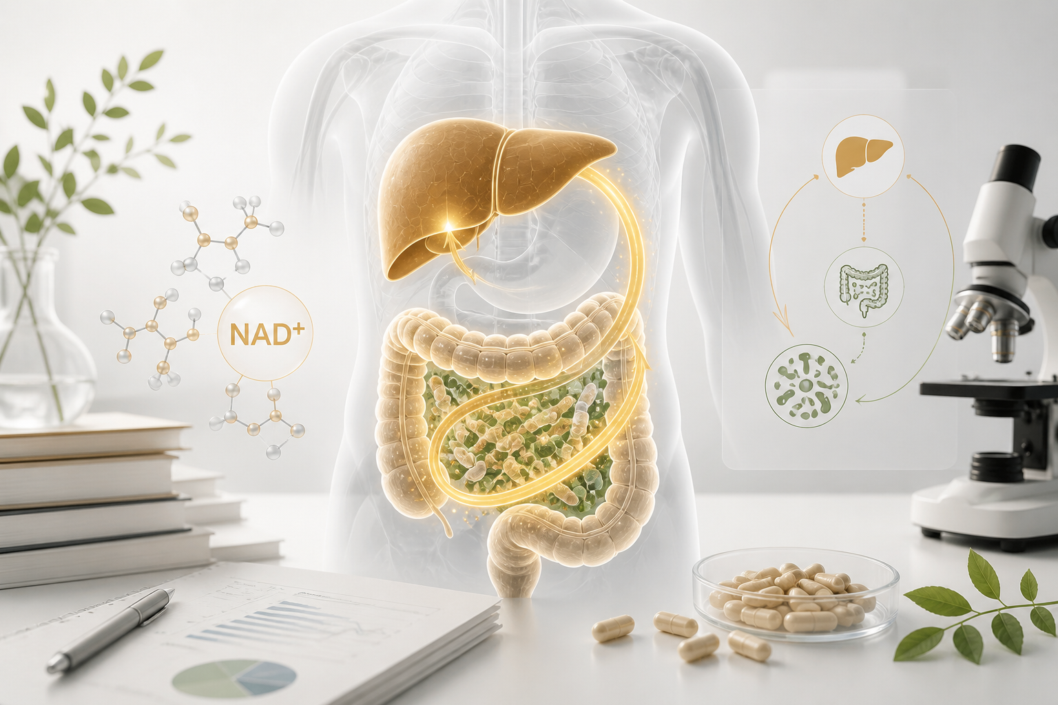 Latest NMN Research: Gut, Liver and NAD+ Explained