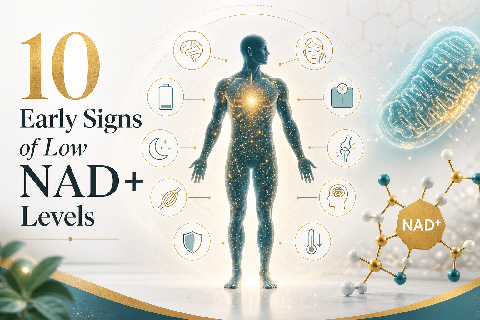 10 Early Signs of Low NAD+ Levels: A Science-Backed Longevity Guide