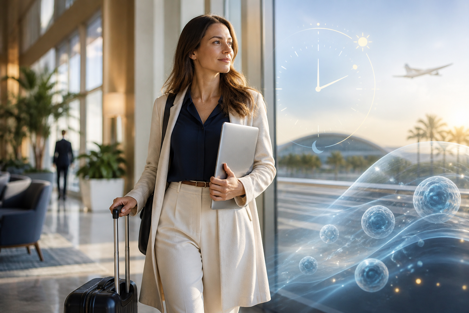 NMN for Jet Lag: Travel Energy, Sleep & Time Zone Adjustment