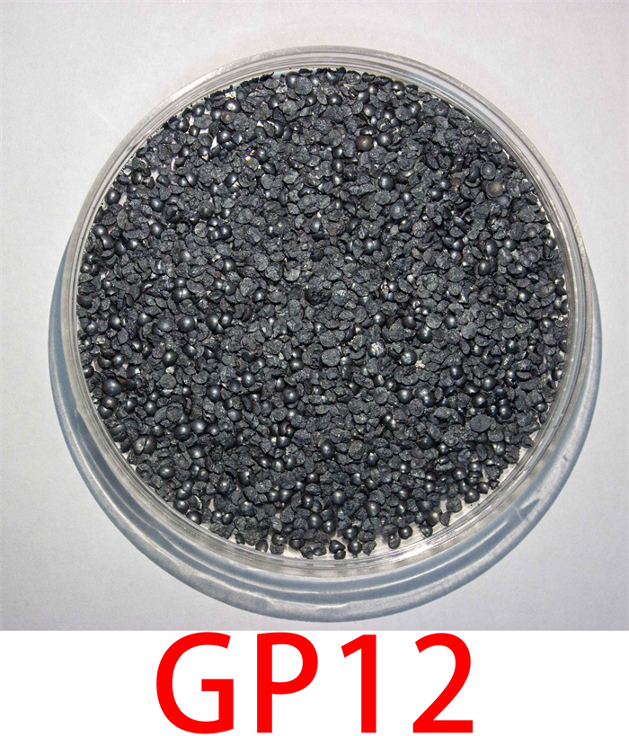Grano de acero GP12/14/18/25/40 para abrasivos metálicos