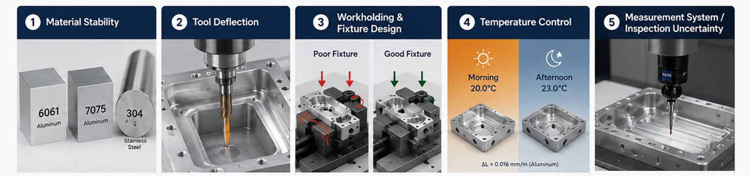 precision-cnc-machining-factors
