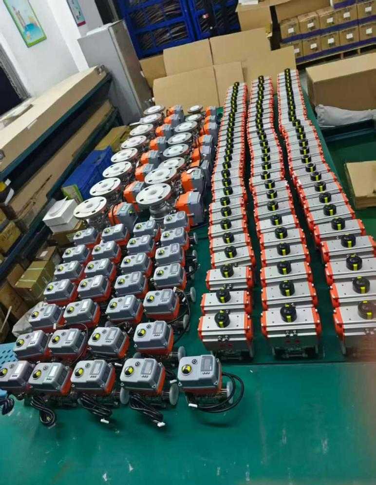 electric-valve-actuator-batch-production