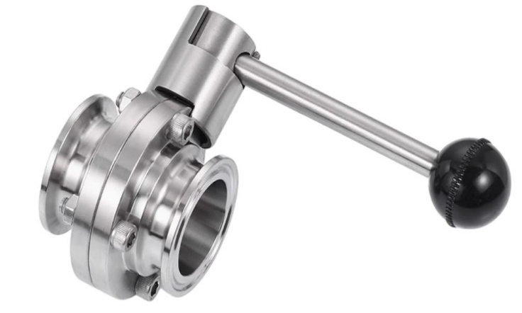 manual-sanitary-ball-valve-blue-handle