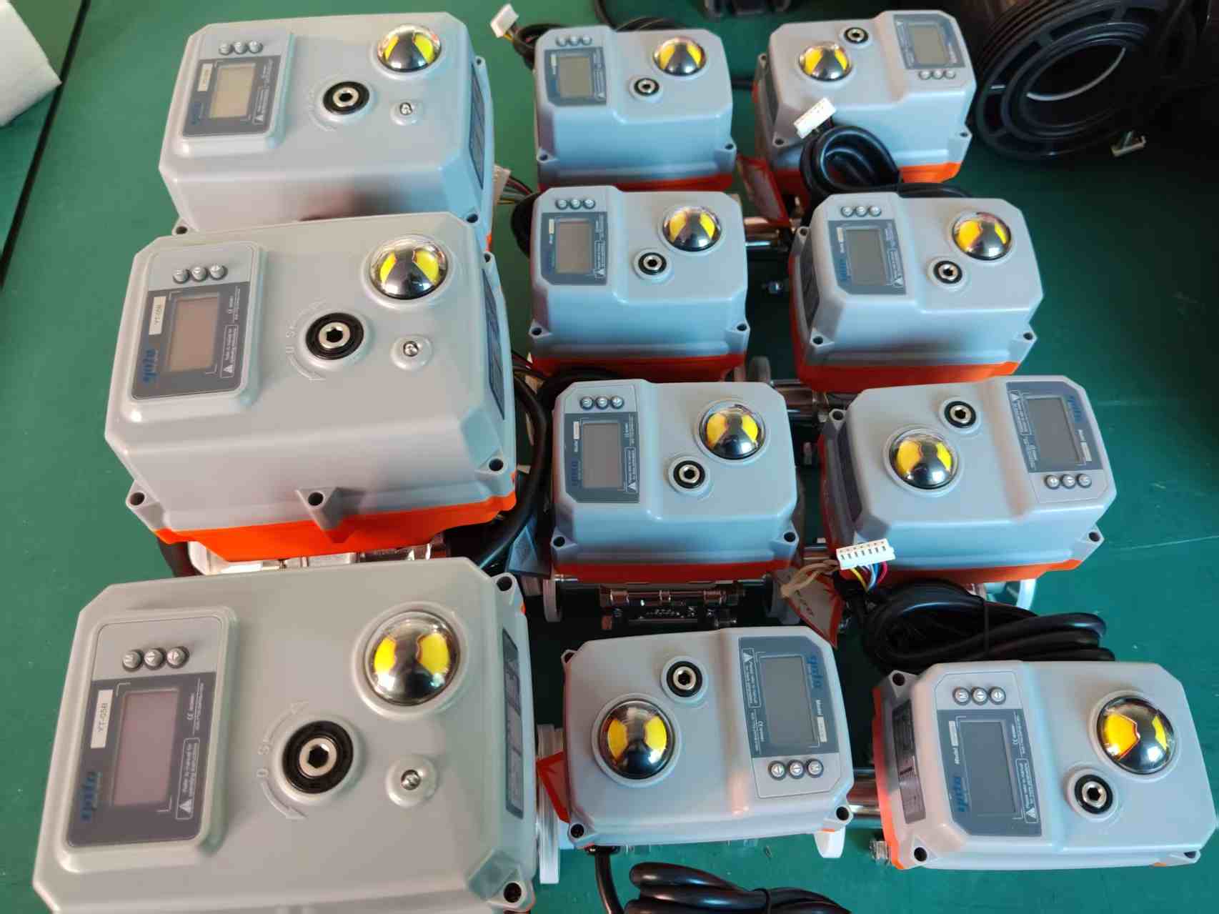 electric-ball-valve-industrial-pipeline