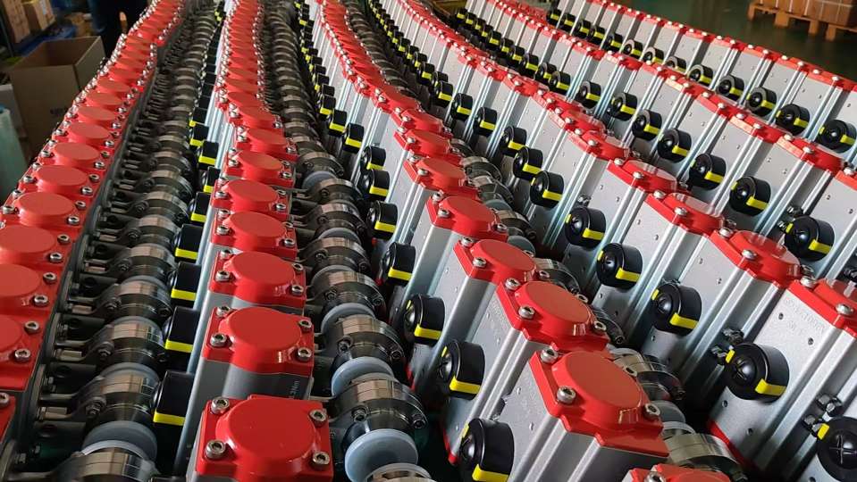 electric-valve-actuator-production-line