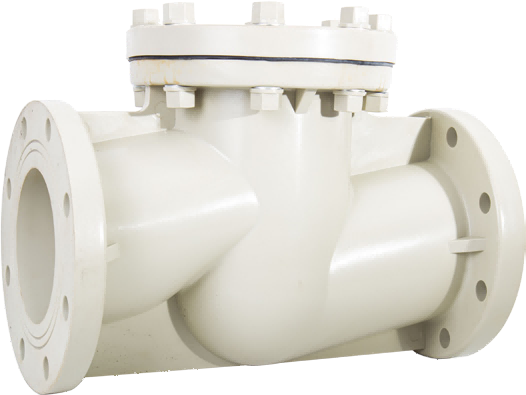 u-type-plastic-check-valve-flange