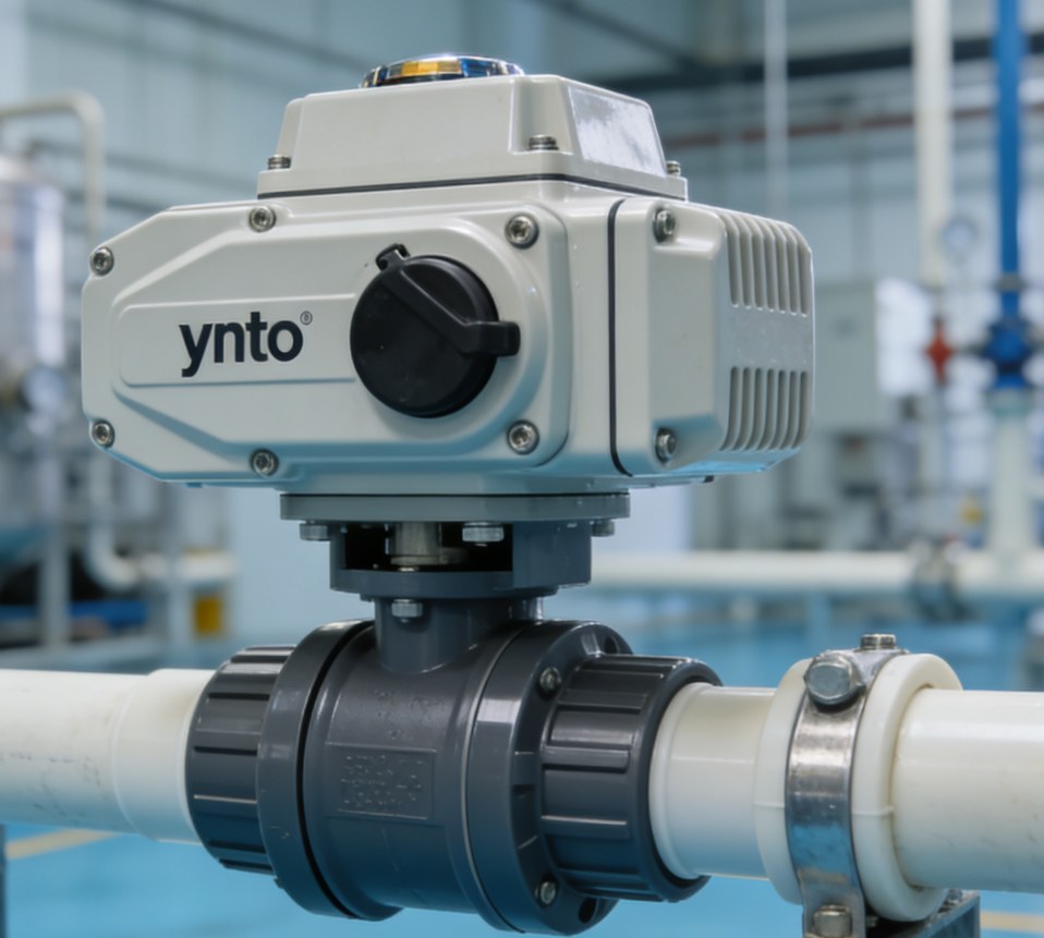 electric-actuator-pvc-ball-valve