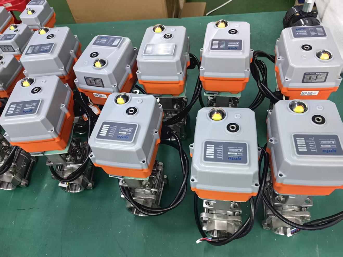 electric-actuated-pfa-ball-valves