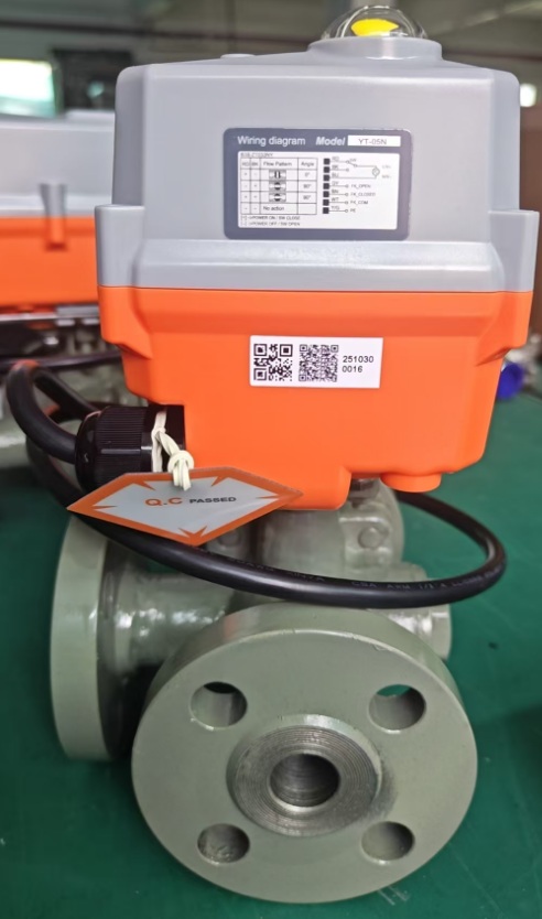 motorized-flanged-ball-valve