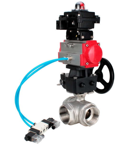 pneumatic-3-way-ball-valve