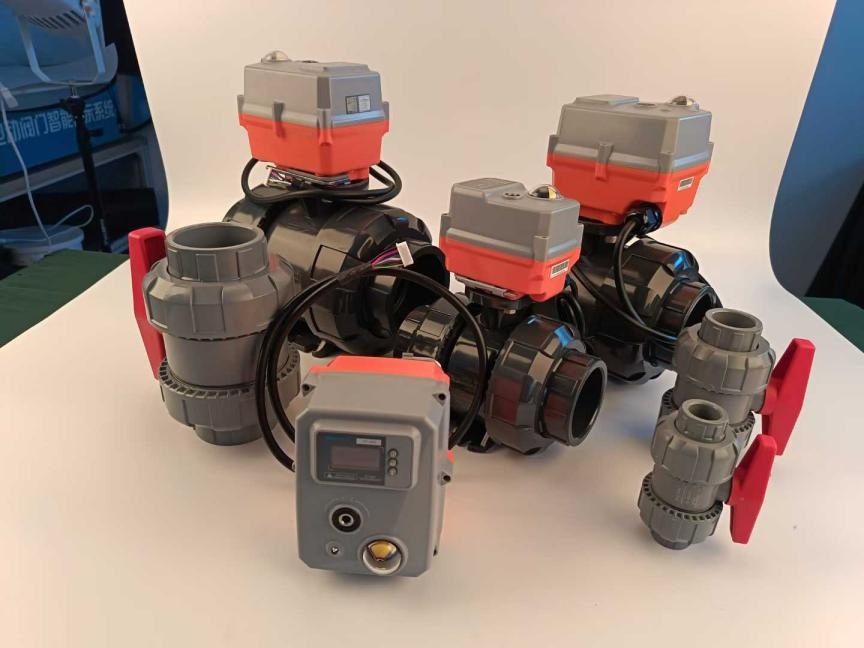 electric-plastic-ball-valves