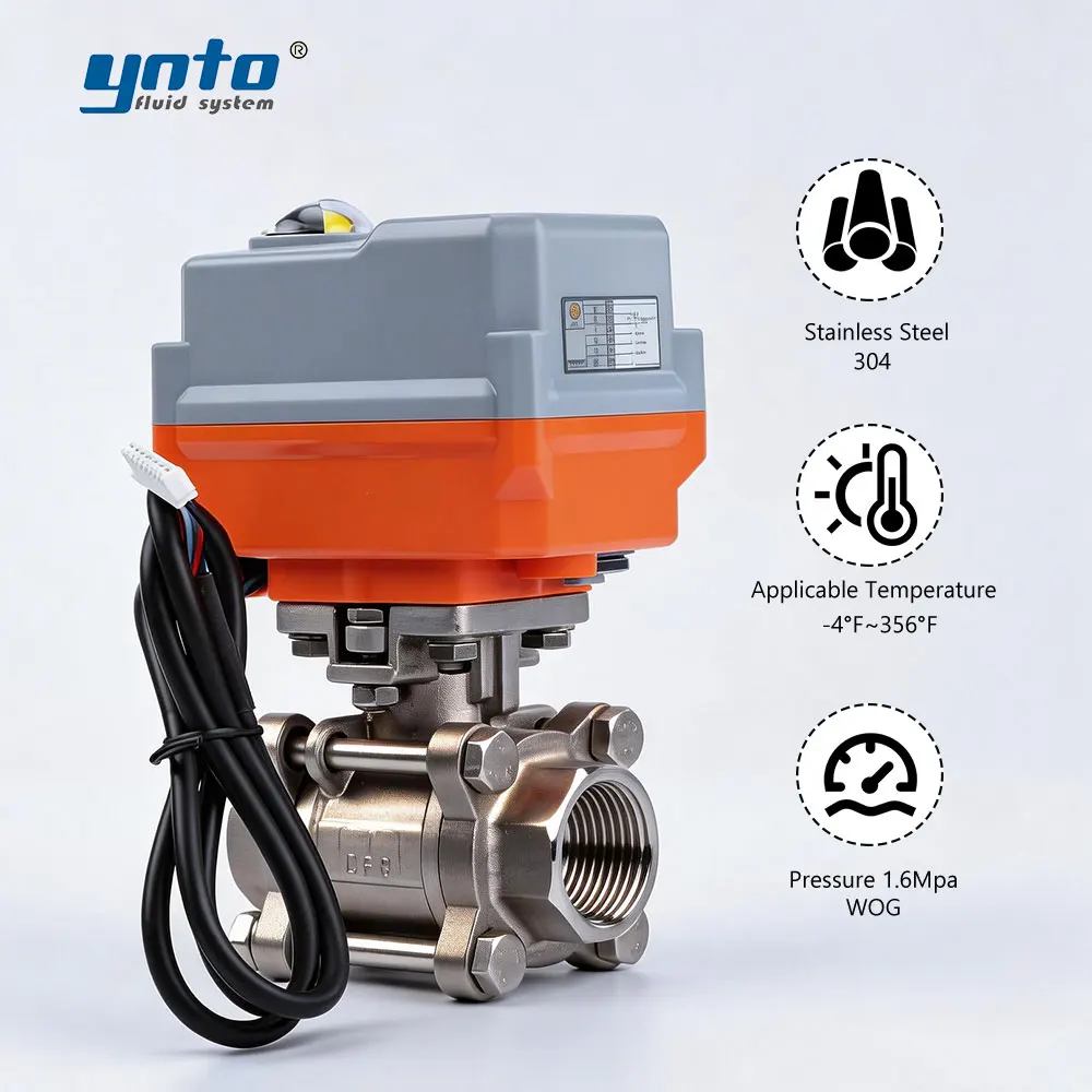 three-piece-electric-ball-valve