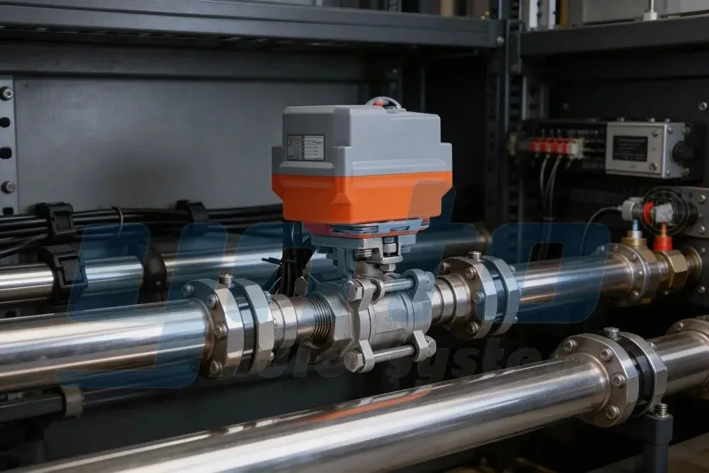 electric-ball-valve-pipeline
