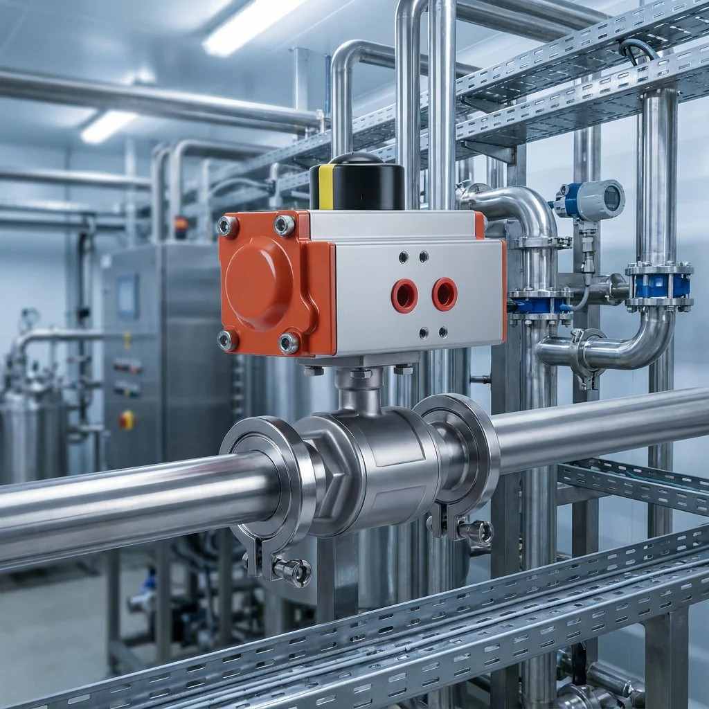 pneumatic-ball-valve-pipeline