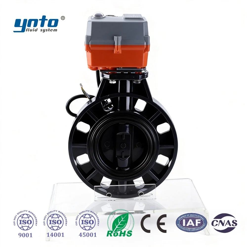 electric-butterfly-valve-front-view