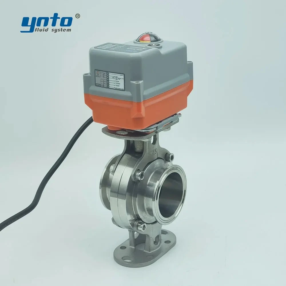 sanitary-electric-butterfly-valve
