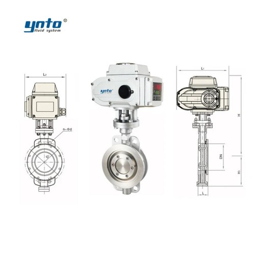 electric-butterfly-valve-dimensions