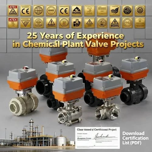 chemical-plant-electric-valve-solutions