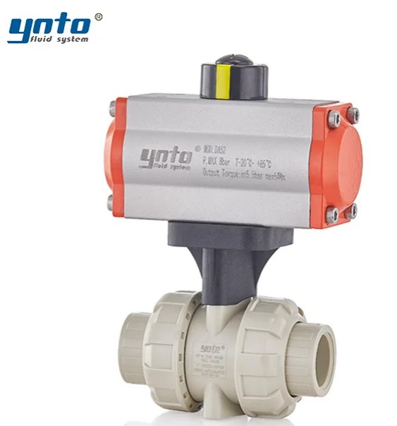 pneumatic-plastic-ball-valve
