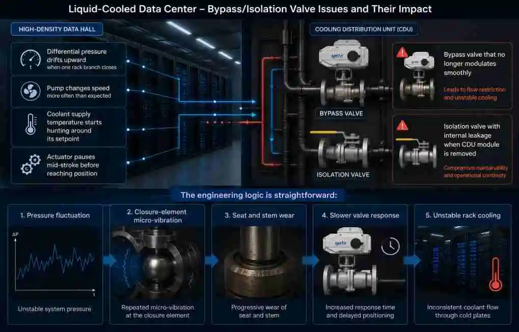 data-center-bypass-valve-system
