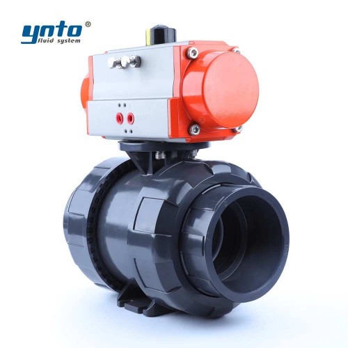pneumatic-plastic-ball-valve