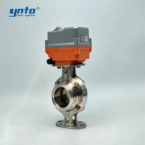 sanitary-electric-butterfly-valve