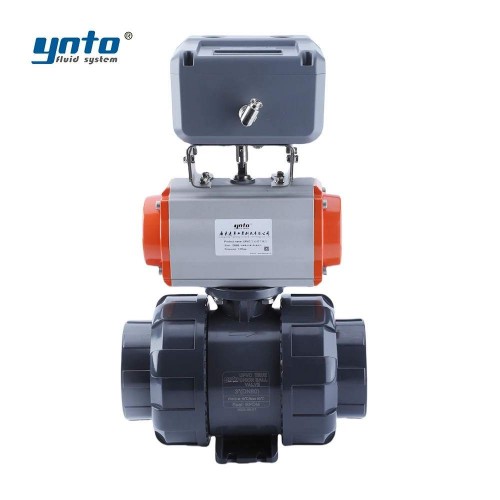 pneumatic-plastic-ball-valve