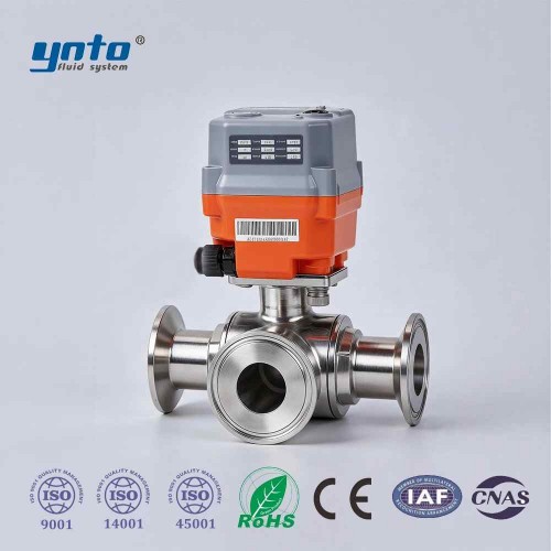 sanitary-three-way-electric-ball-valve