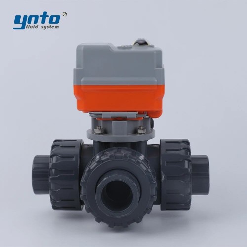 three-way-plastic-electric-ball-valve