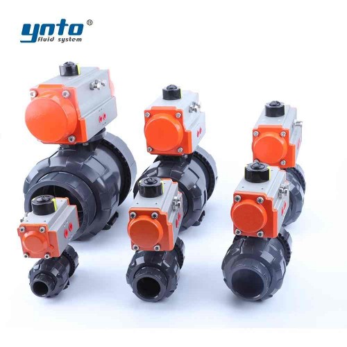 chemical-resistant-pneumatic-ball-valves