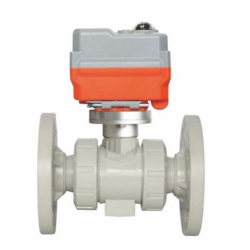 electric-flanged-plastic-ball-valve