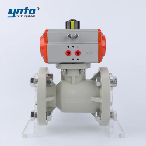 pneumatic-pph-flanged-ball-valve