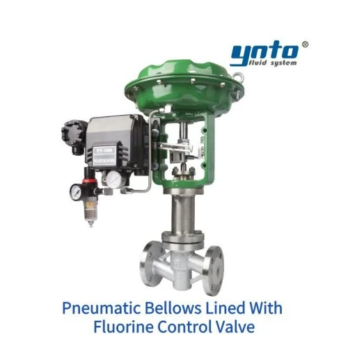 fluorine-lined-pneumatic-control-valve