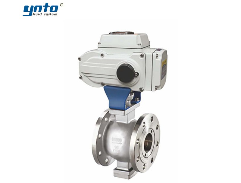 electric-v-port-ball-valve