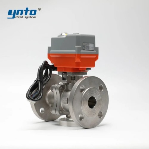 electric-flanged-stainless-ball-valve