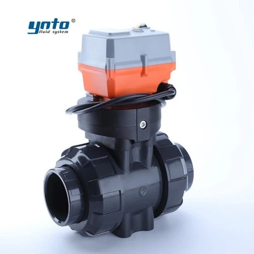 electric-three-way-plastic-ball-valve