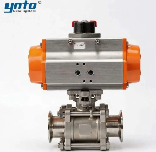 pneumatic-sanitary-tri-clamp-ball-valve