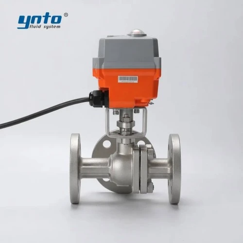 electric-flanged-industrial-ball-valve