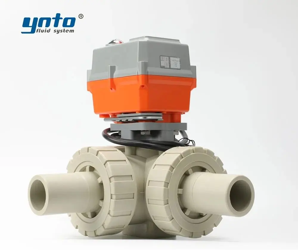 electric-plastic-three-way-ball-valve