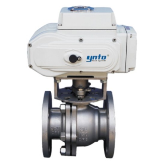 electric-flanged-industrial-ball-valve