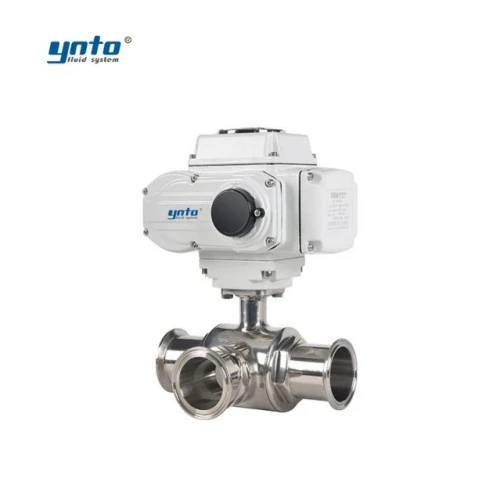 three-way-electric-sanitary-ball-valve