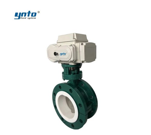 ptfe-lined-electric-butterfly-valve