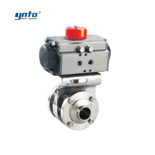 pneumatic-sanitary-butterfly-valve