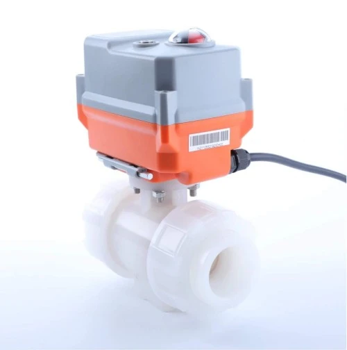 electric-pvdf-true-union-ball-valve