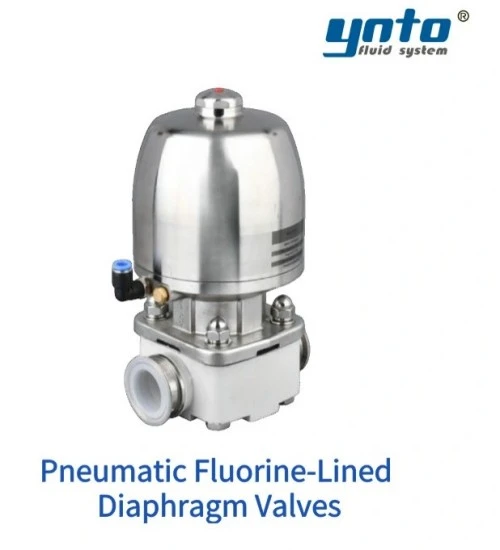 pneumatic-fluorine-lined-diaphragm-valve