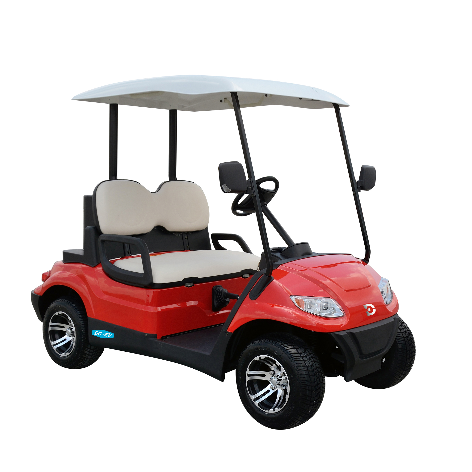 Wholesale LT Golf Carts 2 Seater DECHUANG Electric Power Golf Buggy and Parts with 48V 4KW AC Motor 7-9h Various Color LT-A617.2