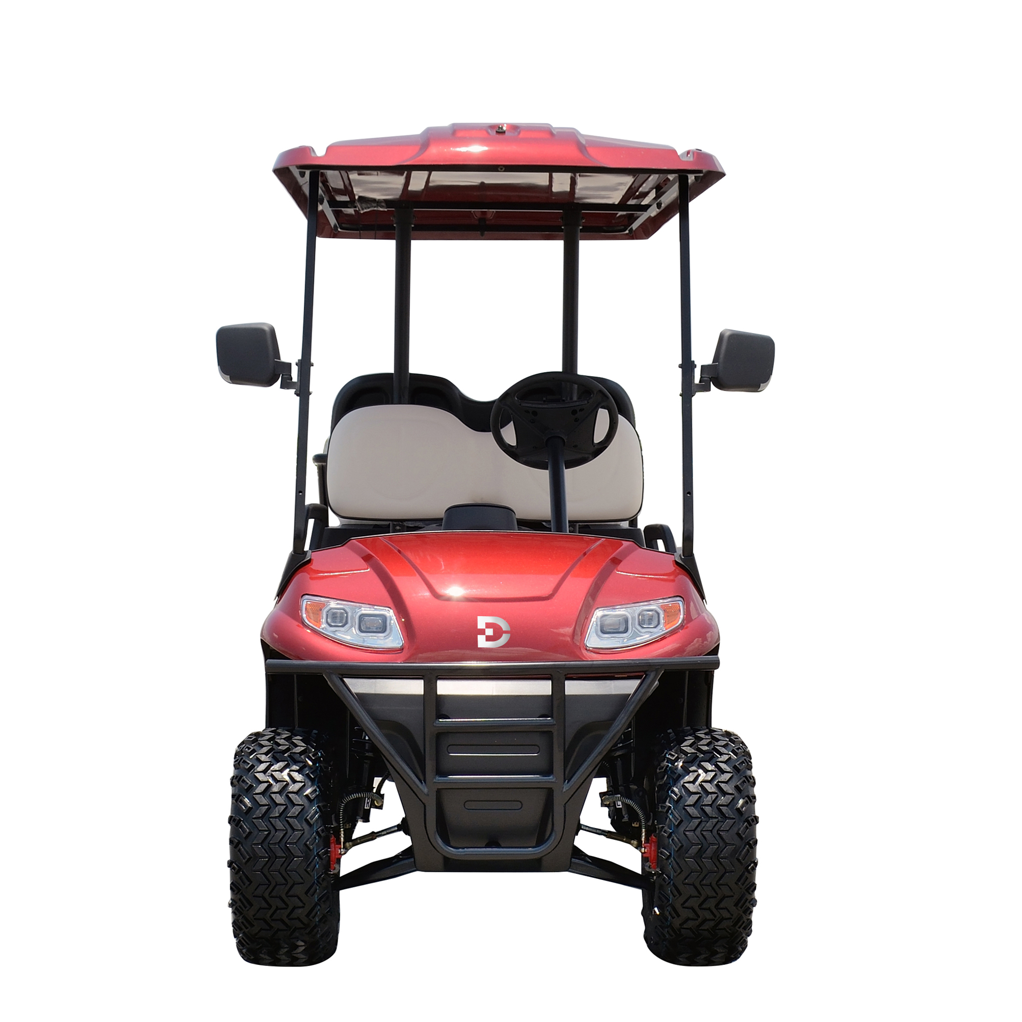 LT Lifted Electric Golf Cart Lithium Battery DECHUANG 2+2Seater Luxury Seat Off-road Golf Buggy Part DOT CE Eec GCC LT-A617.2+2G