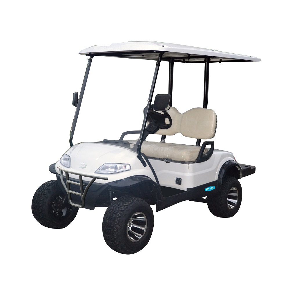 LT Electric Lifted Golf Buggy 48V Golf Cart 2 Seater Dechuang Electrical Power Operated Golf Cart and Part for Sale LT-A627.2G